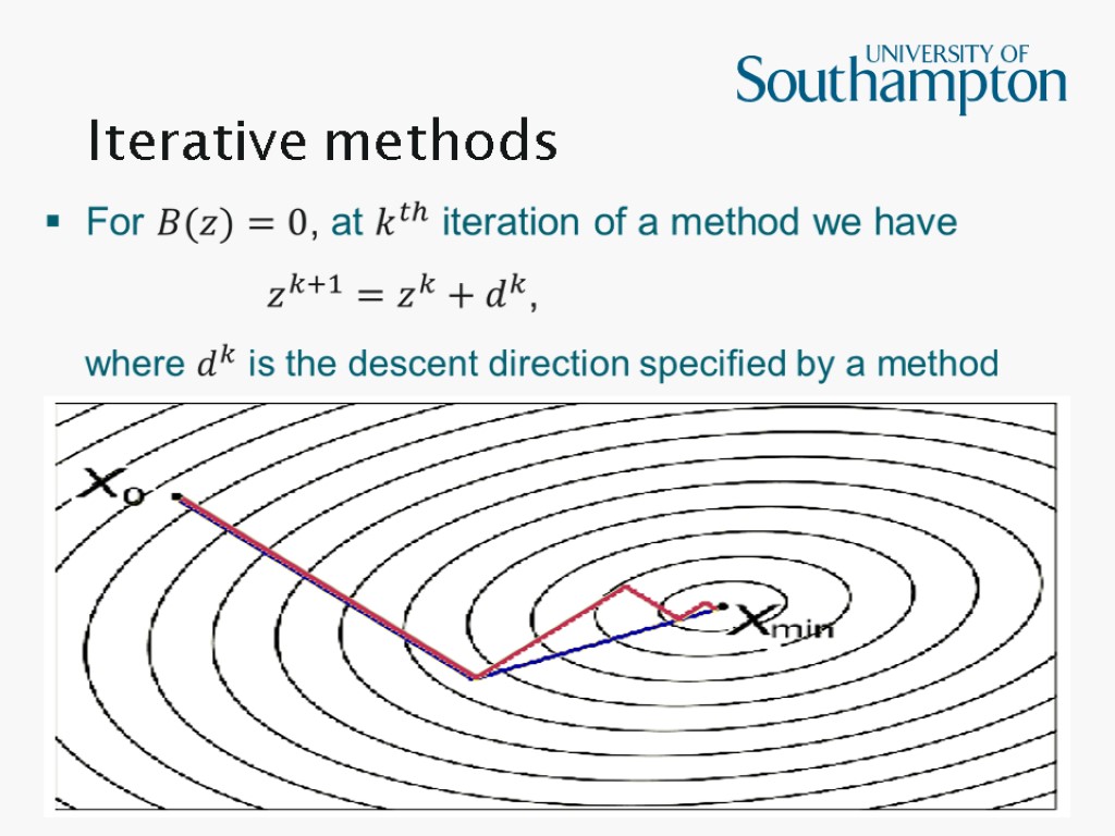 Iterative methods